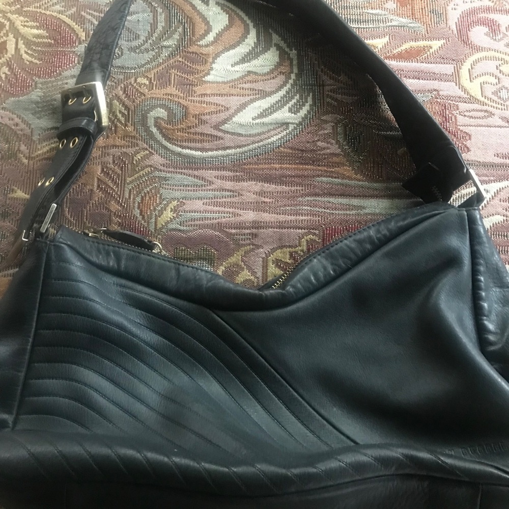 Braun Buffel Black leather purse